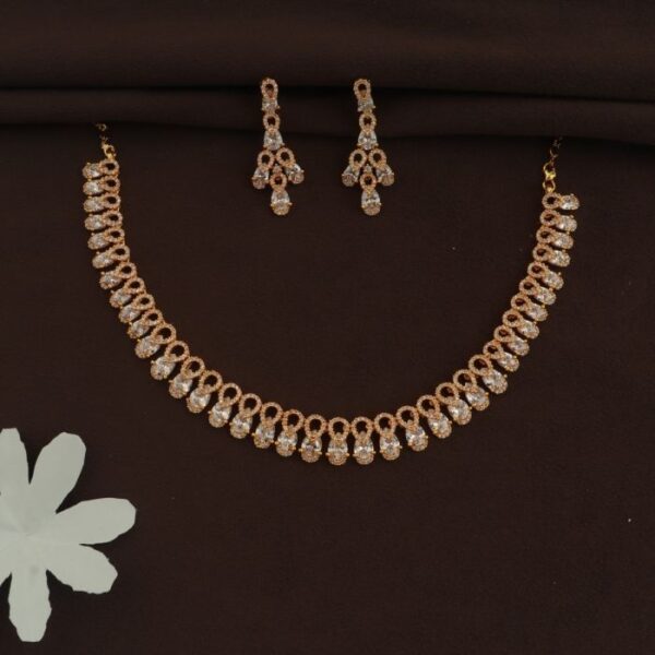 Necklace Set - DAST333W - Image 2