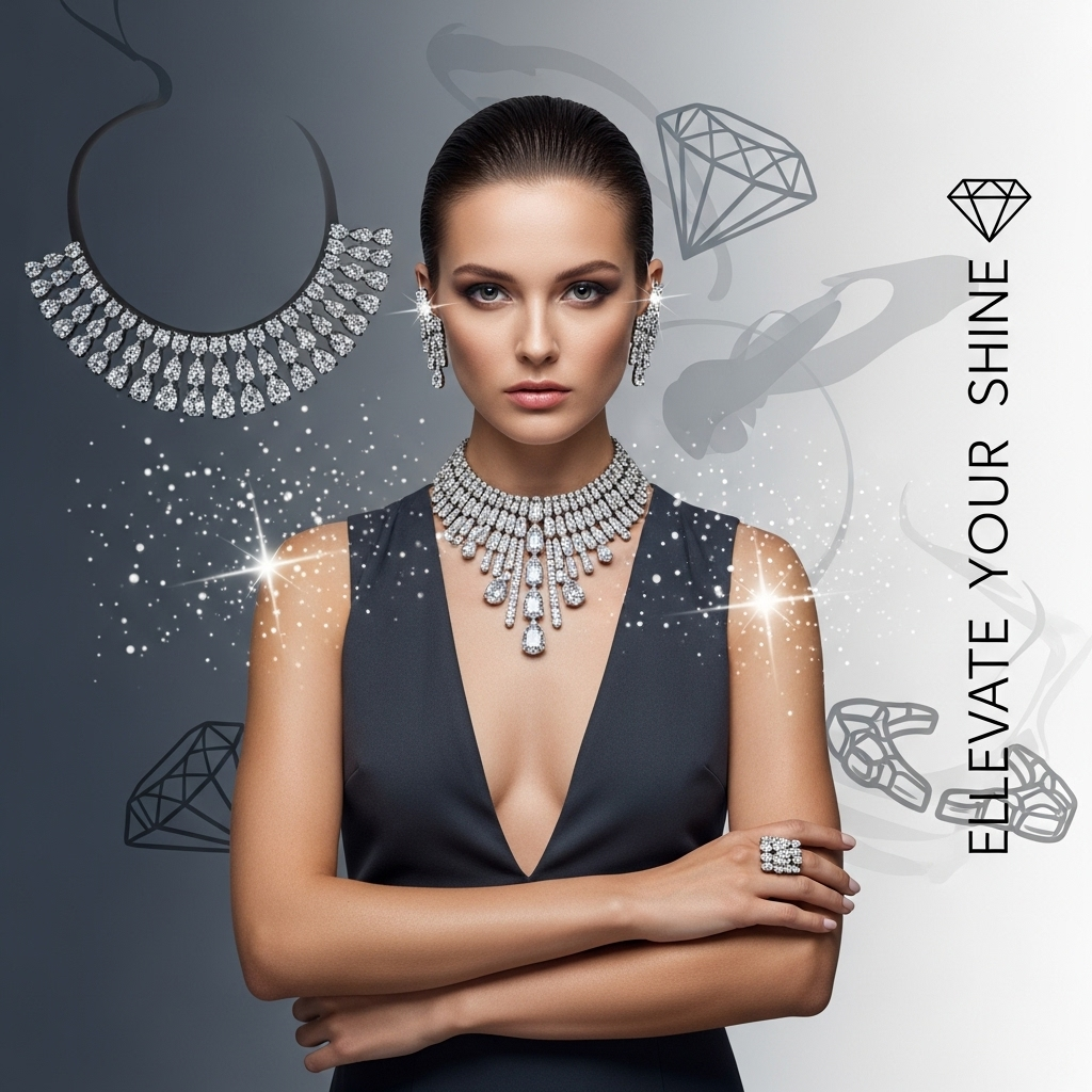 Fashion Jewelry Banner - American Diamond Collection_imagen