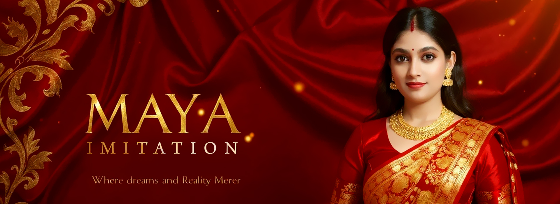MAYA IMITATION Web Banner