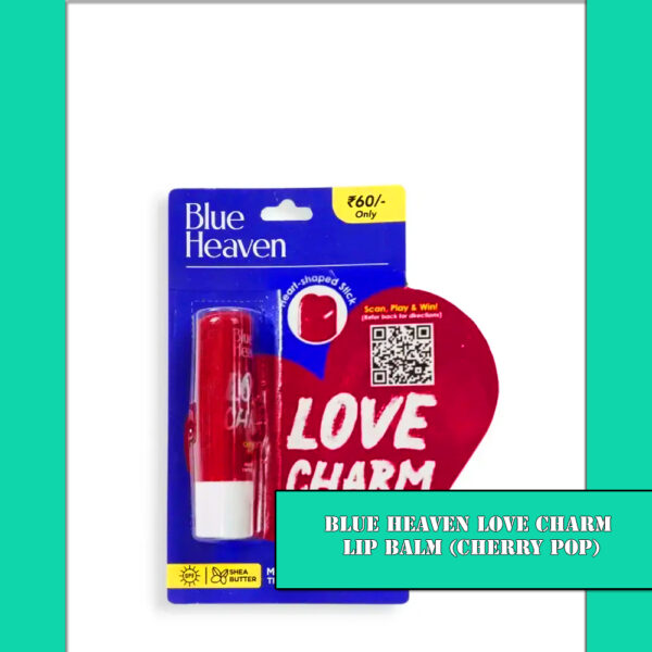 BLUE HEAVEN Love charm cherry pop lip bam aa Cherry pop