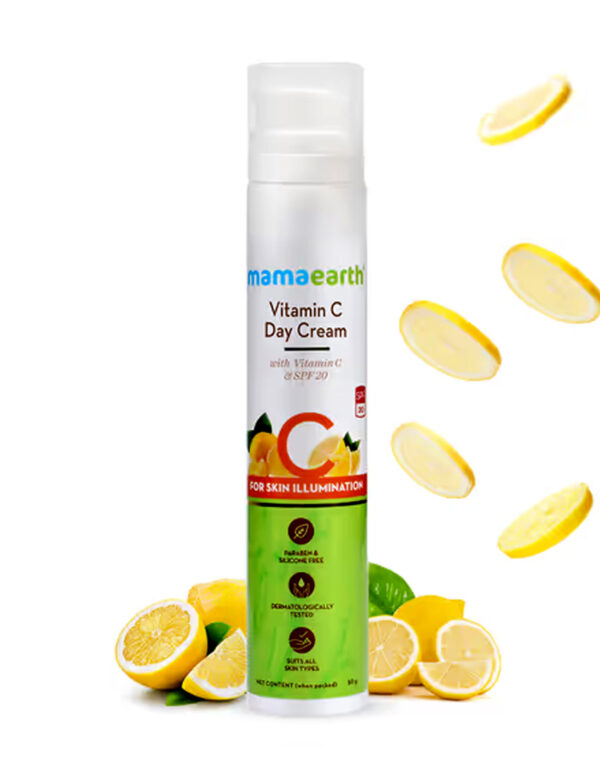 Mamaearth Vitamin C Day Cream For Face With Vitamin C & SPF 20 For Skin Illumination